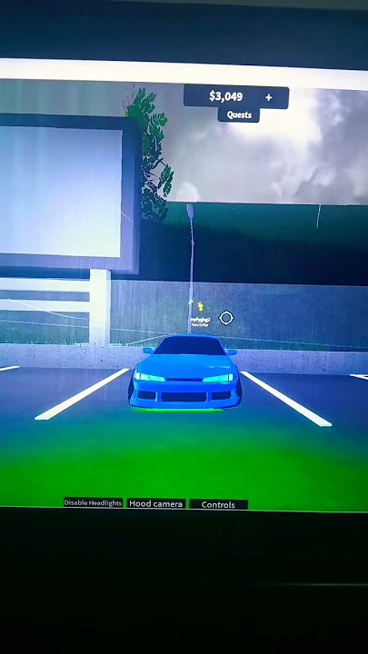 Good car in drift paradise