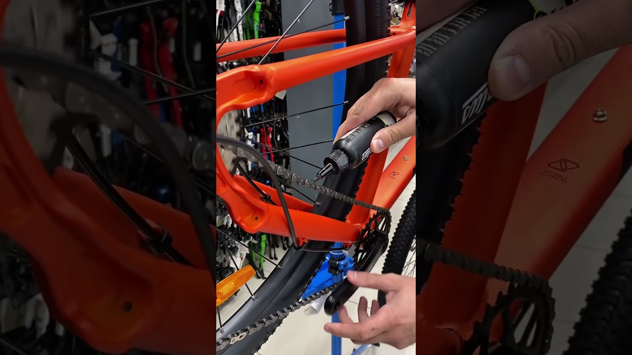 Смазывай цепь правильно! 