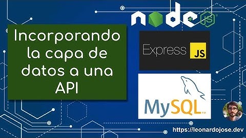 Conectar MySQL a una API Node.js con Express | Tutorial Completo