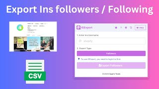 How to bulk export Instagram followers as Excel file? screenshot 2