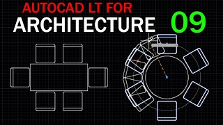 Dining Room Furniture | Autocad LT for Architecture 09