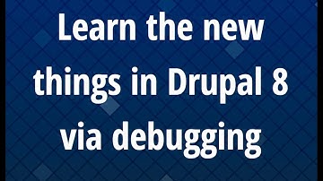 Session: "Learn the new things in Drupal 8 via Debugging" by Eduardo "enzo" Garcia