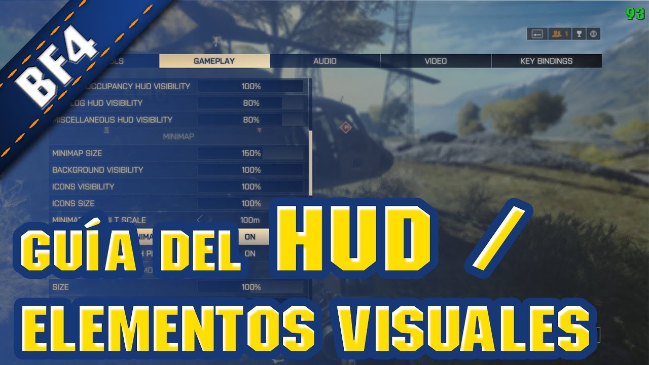 Guía completa del HUD/ elementos visuales de Battlefield 4