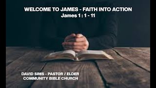 Video: Welcome to James - Faith into Action