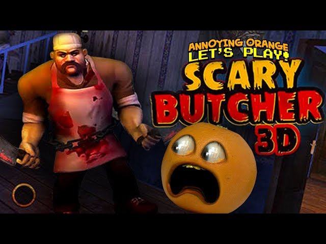 The Scary Butcher Annoying Orange Plays Youtube - скачать roblox ninja training obby platinumfalls gameplay nr