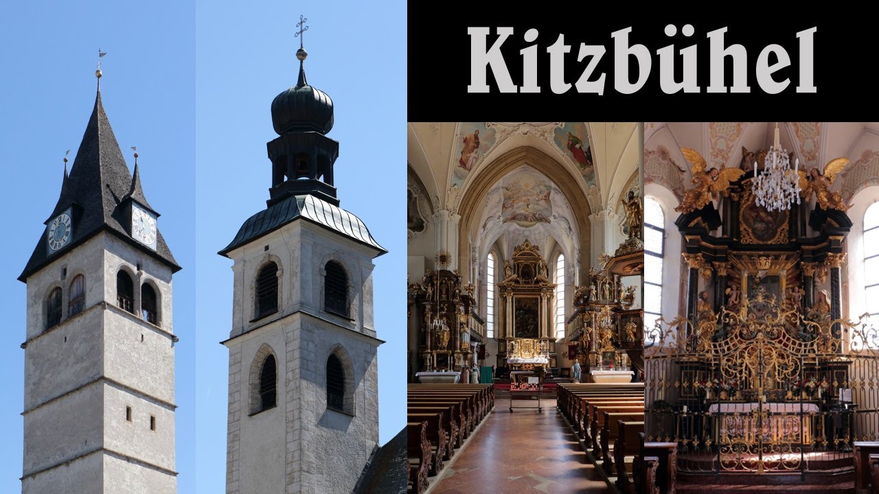 A - KITZBÜHEL (KB), Stadtpfarrkirche St. Andreas/Liebfrauenkirche - Glocken einzeln und Gesamtgeläut