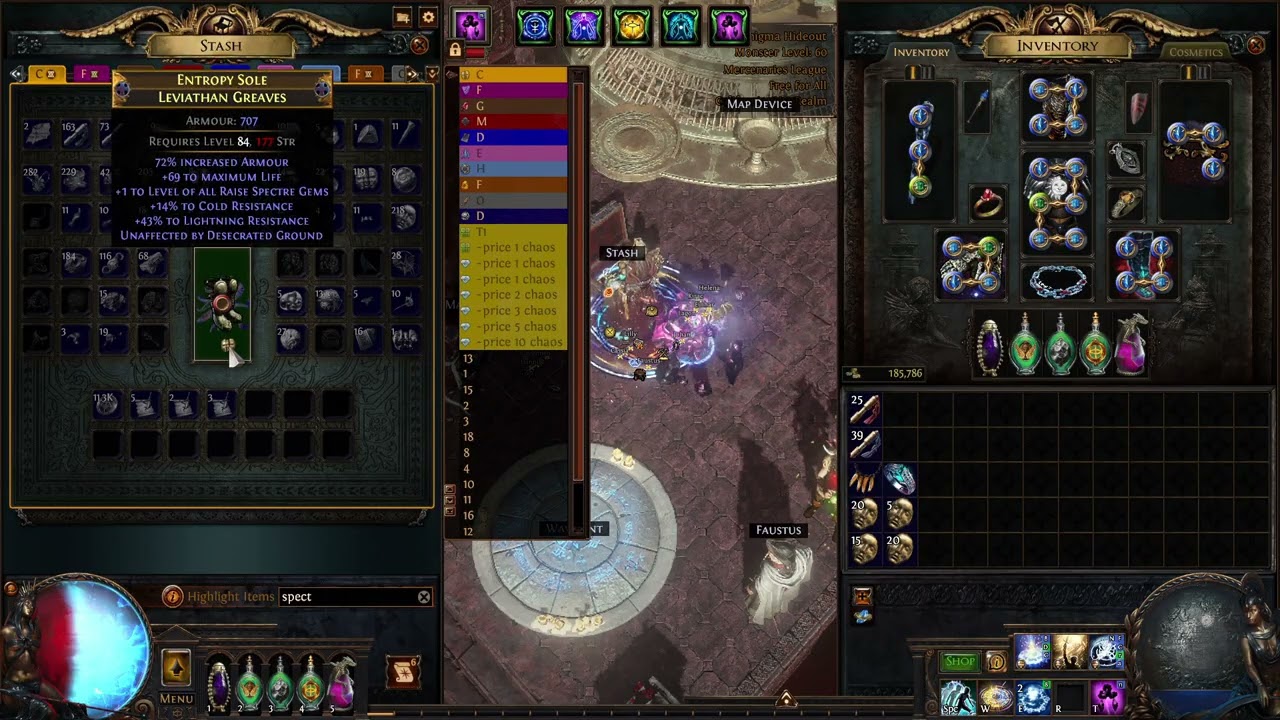 POE: 1 Minute Guide to Crafting Spectre Boots (◆expensive)