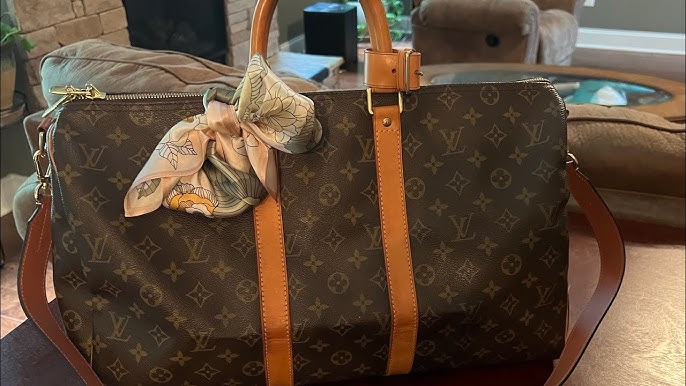 How To Spot Real Vs Fake Louis Vuitton Keepall 55 Bag – LegitGrails