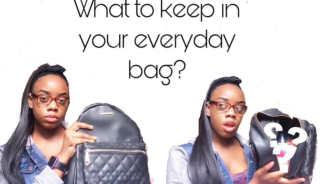 THINGS EVERY GIRL SHOULD HAVE IN HER BAG - YouTube