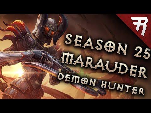 Diablo 3 Season 25 Demon Hunter Marauder build guide - Patch 2.7.2