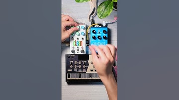 Volca Drum + Cloudburst + Clean = Ambient strings　#shorts