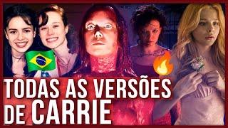 Quantas versões têm o filme Carrie a estranha?