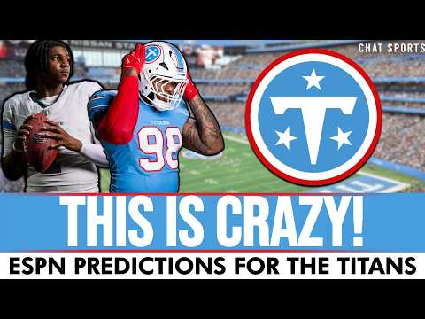 ESPN Has CRAZY Predictions For Tennessee Titans In 2026 NFL Season