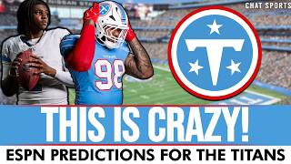 ESPN Has CRAZY Predictions For Tennessee Titans In 2026 NFL Season