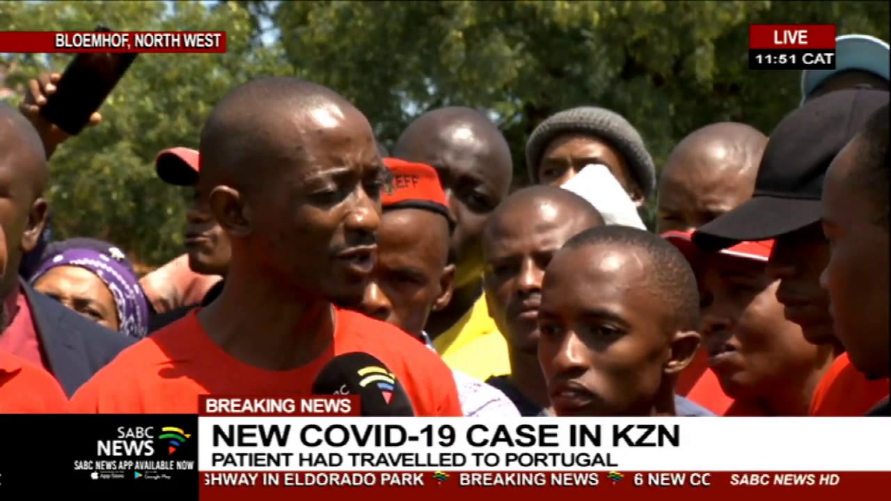 EFF in Bloemhof demand the release of 21 people detained for more than 5 months