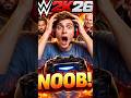 NOOB BOTTLES FIRST WIN!!! WWE2K26 #gaming #funnymoments #funny #wwe #wwe2k26 #fail #glitch #noob
