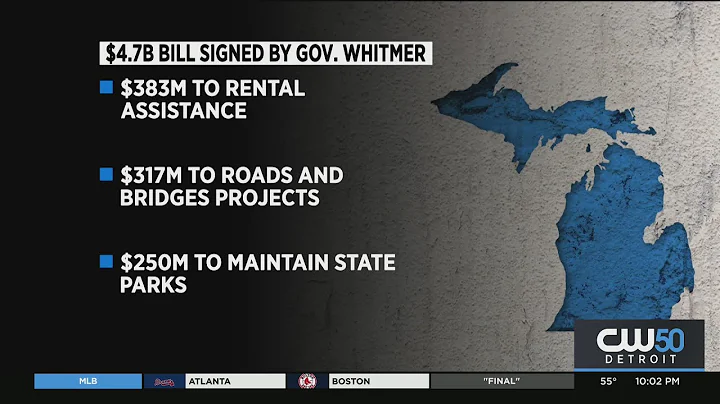 Gov. Whitmer Signs $4.8B Michigan Infrastructure Plan