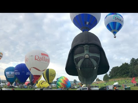 Inferieur vonnis pit Bristol Balloon Fiesta 2019 - the first mass ascent - YouTube