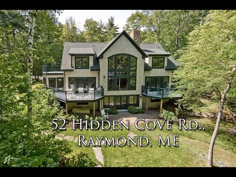 52 Hidden Cove Rd., Raymond, ME home video tour