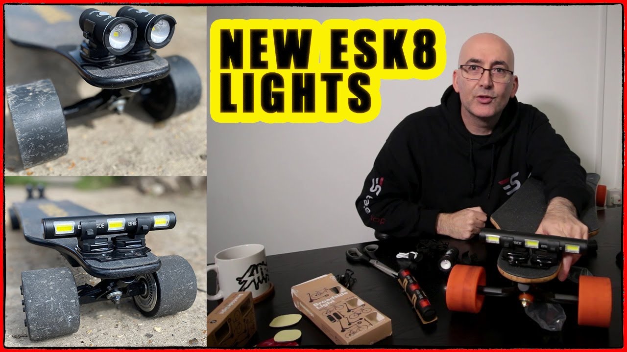 Broadside Lights New Electric skateboard Lights YouTube