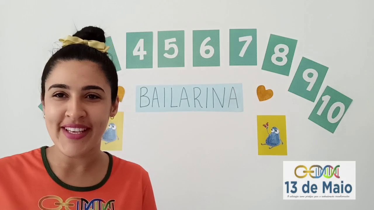 Aula para Educação Infantil - Escrita do nome bailarina. - YouTube