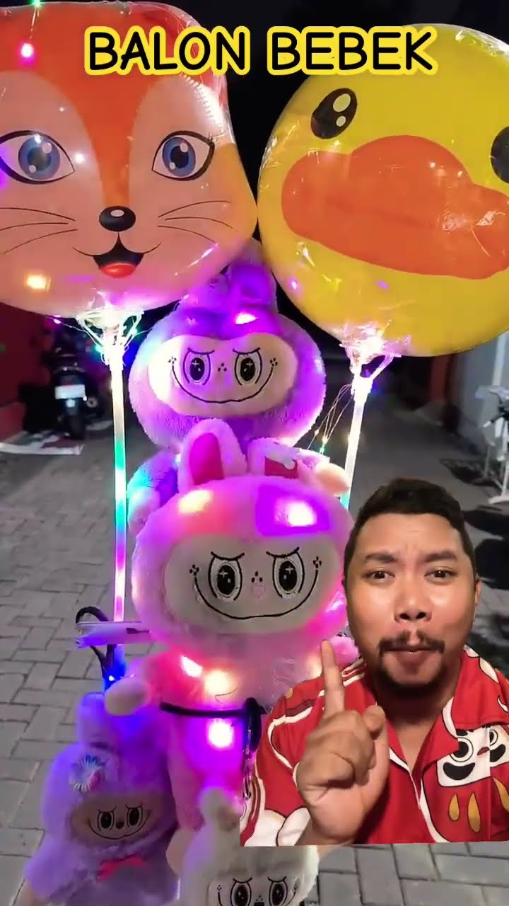 AKU PILIH BALON BEBEK KALIAN PILIH BALON APA !!???