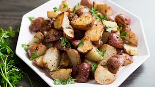 Roasted Red Potatoes with Garlic, Rosemary & Parmesan