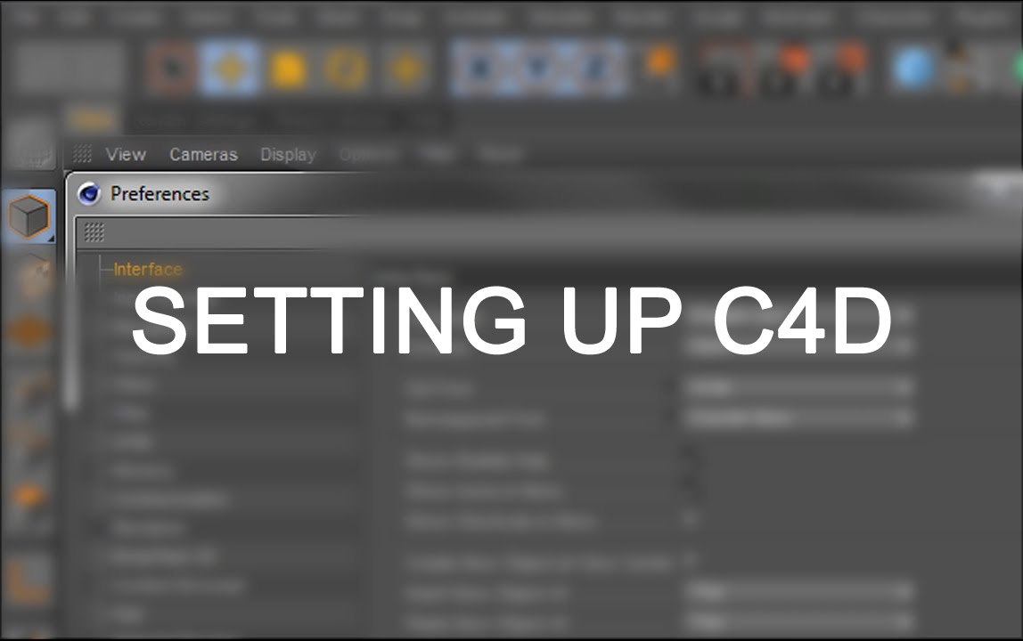 Lesson 1 - Setting Up Cinema 4D - YouTube