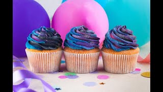 How to make galaxy cupcakes quick and easy