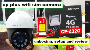 cp plus 3mp wifi camera | cp plus 4g sim camera | cp plus pt camera cp-z32g | wifi camera & jio 4g