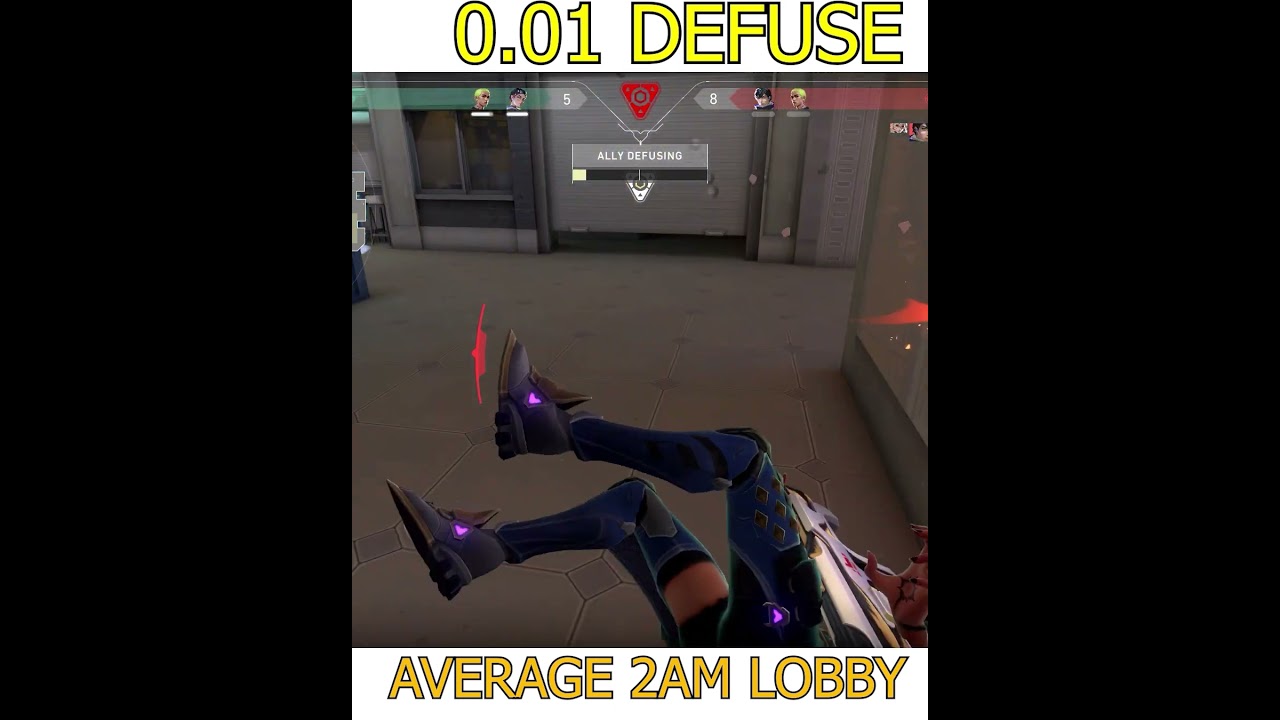 0.01 Defuse new world record valorant 
