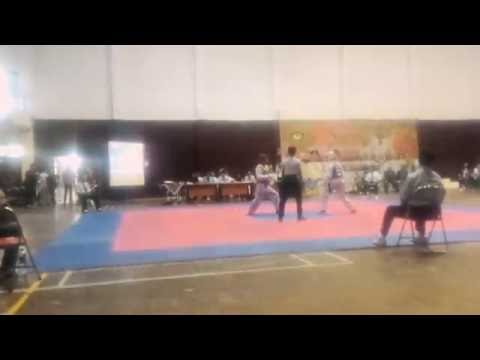 Taekwondo UAD (merah) vs Taekwondo UP45 (biru)