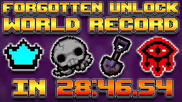 How fast can you Unlock "The Forgotten"?