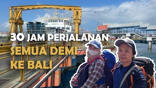 JAKARTA KE DENPASAR BALI CUMA 225 RIBU| Tutorial backpackeran ke Bali via darat | AFIFF VLOG #27