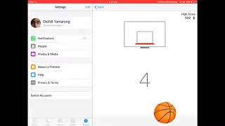 How To Play Mini Basketball in Messenger Works with IPhone/IPad [Adult Version] screenshot 2