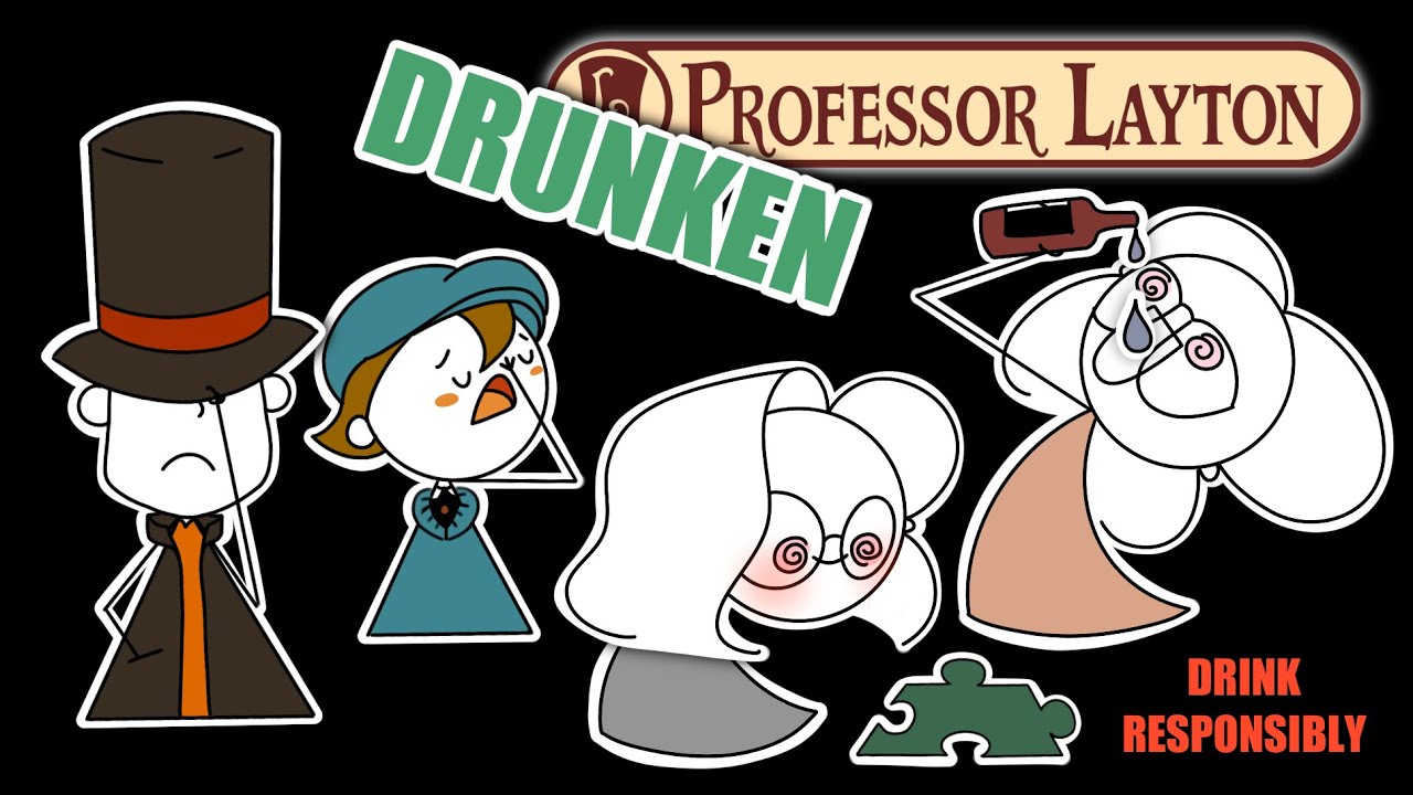 Four human chicken eggs - DRUNK Professor Layton Riddles (IPOB) - YouTube