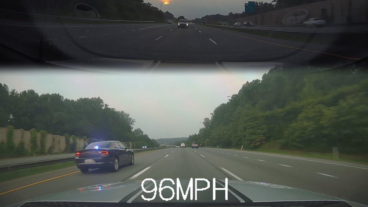 Sidling up to an undercover charger after he lights me up