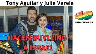 Tony Aguilar y Juilia Varela hacen Boicot a Israel