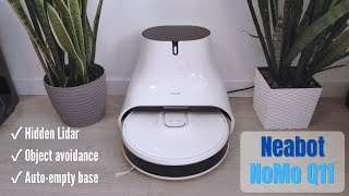 Neabot NoMo Q11 Review: A Self-Empty Robot Vacuum With Hidden Lidar and 3D Object Avoidance