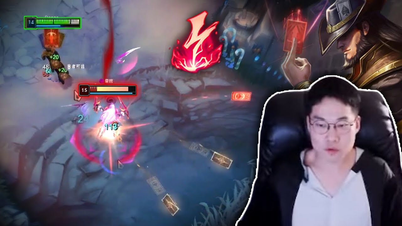 When DOPA TwistedFate meet Rank 1 Katarina in Super Server HighElo - Engsub
