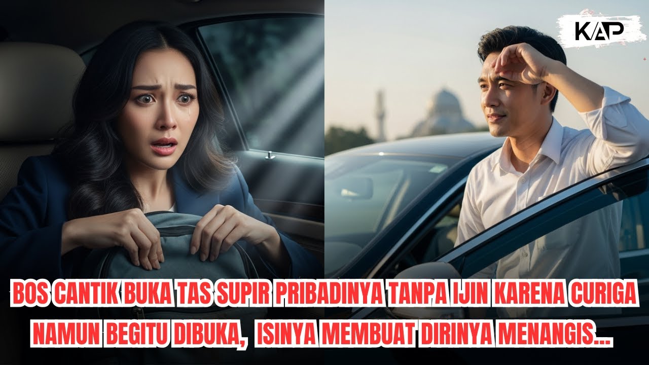 DIKIRA MENCURI ASET KANTOR!! Bos Cantik Buka Paksa Tas Sopir Miskin, Isinya Bikin Gemetar...