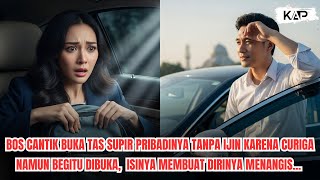 DIKIRA MENCURI ASET KANTOR!! Bos Cantik Buka Paksa Tas Sopir Miskin, Isinya Bikin Gemetar...