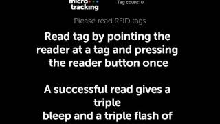 Rfid Scan Track With Microtracking