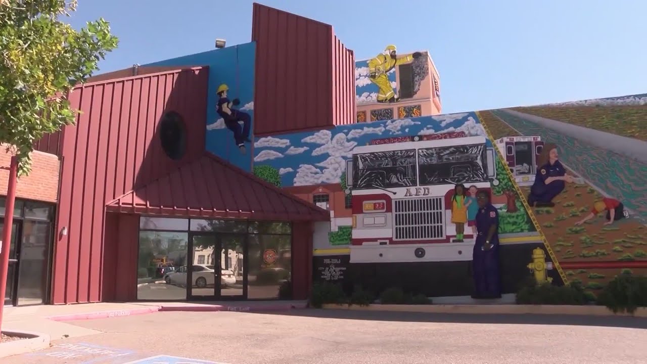 Albuquerque Fire Rescue mural repainted after vandalism