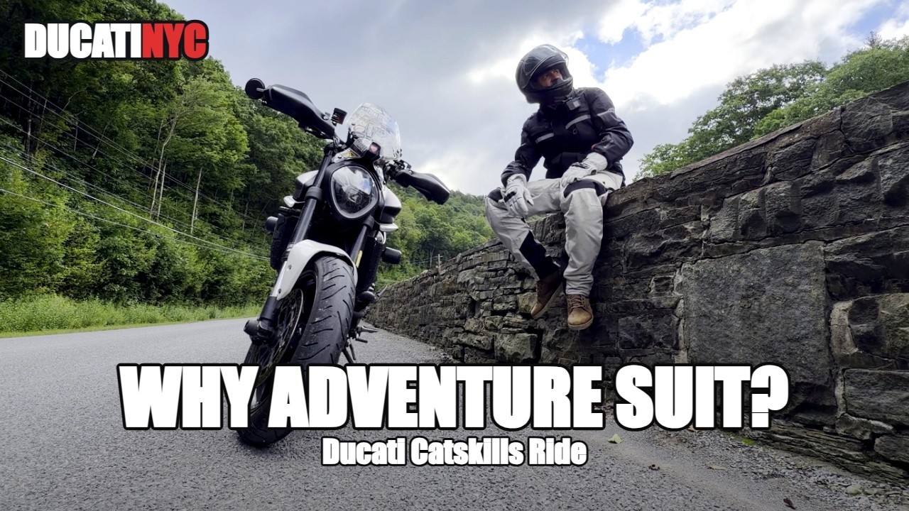 Why I wear an Adventure Suit | Ducati Catskills Ride