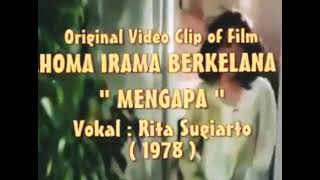 lagu jadul Mengapa. Yati Octavia. Original Video Clip film. Rhoma Irama Berkelana II\