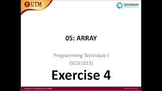 Chapter 5  Exercise 4/8