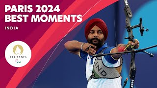 Best Moments - India 🇮🇳 | Paris 2024 Paralympic Games ❤️💙💚