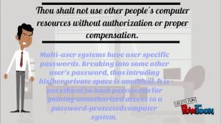Computer Ethics Animation