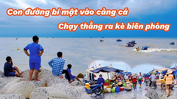 Con đường bí mật vào Cảng Cá Lagi Bình Thuận@Longvlog86
